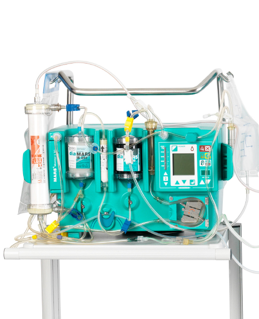 Molecular Adsorbent Recirculating System (MARS) machine can be used with the PRISMAFLEX System for drug overdose and poisoning therapy.