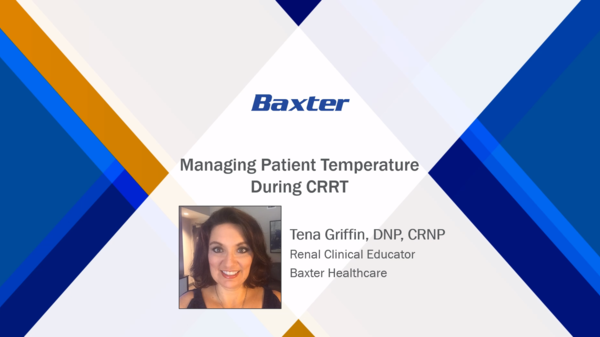 Managing Patient Temperature - Presentation by Tena Griffin, DNP