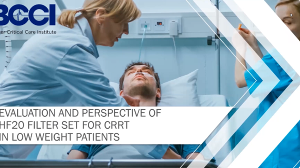 Evaluation and Perspective of HF20 Filter Set For CRRT in Low Weight Patients