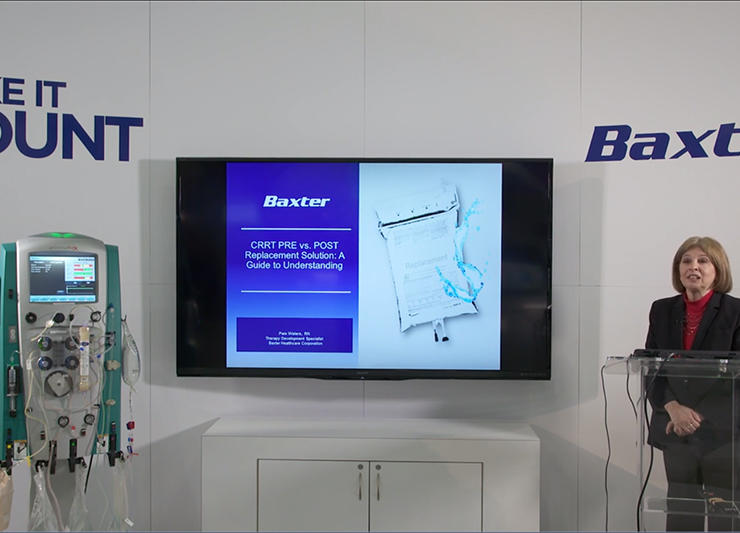 CRRT: Pre and Post Replacement Solutions